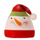 thumbnail image 1 of Farfi Christmas hat Lovely Cartoon elástico peluche Ball Snow Elf Santa Claus hat Party Products, 1 of 5