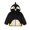 Black, variant on Toddler Girl's Cute Jackets Hooded Zipper Cartoon Penguin Windproof Coat Kids Outerwear Size 12-18 Months