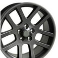 thumbnail image 4 of New 22 Inch Aluminum Wheel for 02-10 Dodge RAM 1500 Gunmetal Rim, 4 of 5