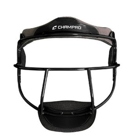 Champro The Grill Adult Defensive Fielder Facemask Black