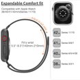 thumbnail image 5 of ZYX Slim Metal Mesh Band for Apple Watch, Women's 16mm Magnetic Loop Strap, Black, 49mm/44mm/45mm/46mm/42mm(series 3 2 1), 5 of 6