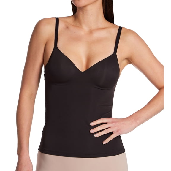 Women's Maidenform DMS130 Foam Cup Camisole (Black 2X)