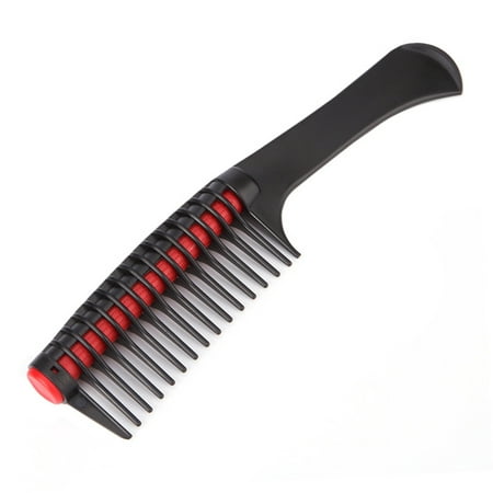Wide Tooth Comb Detangling Hair Brush Hairdressing Salon Anti-static Plastic Hair Comb