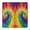 Colorful Tie Dye-3, variant on Colorful Tie Dye Pattern Square Fitted Tablecloth with Elastic Edge,Square Table Cover,Washable Elastic Table Cover for Home Kitchen Party Decor 34"x34"