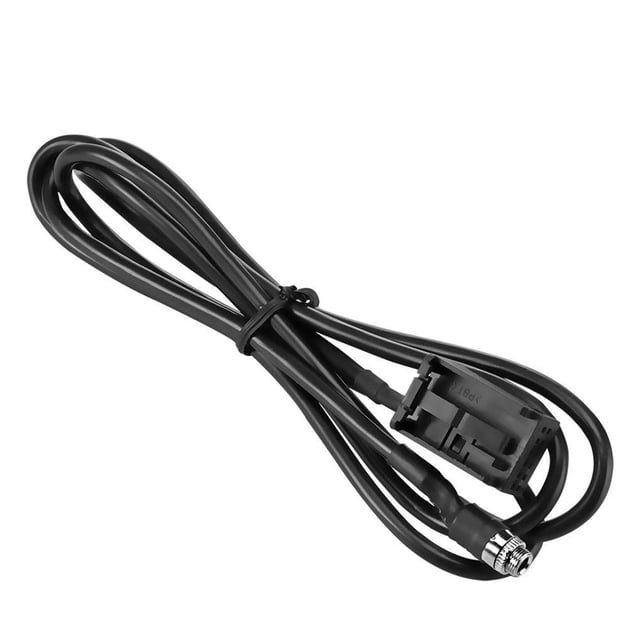 sweethay Adaptador de entrada de Audio de interfaz de 3,5mm para coche In Cable para FOCUS FIESTA 6000 CD Paneles de instrumentos para automóviles