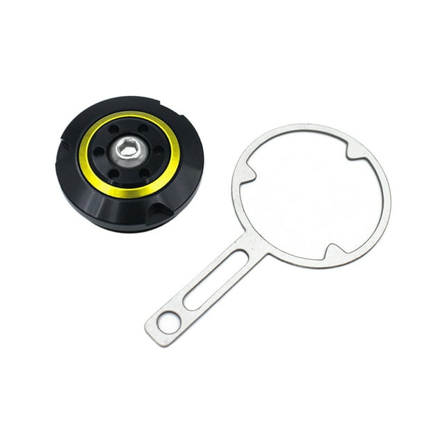 Thinsony 2pcs Metal R1200RT R1200GS ADV Adventure 05-13 Engine Cap Plug Cover Durable Construction Gold