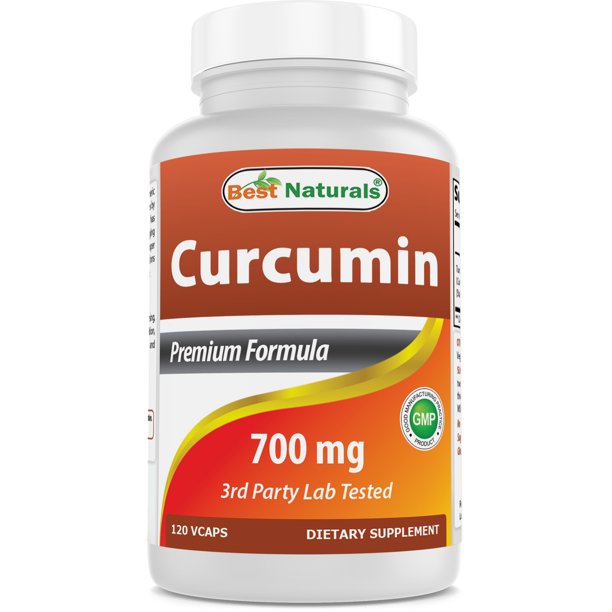 Turmeric Curcumin Extract 700 mg 120 Capsules by Best Naturals