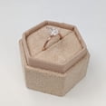 thumbnail image 3 of solitaire jewels 2CT Pear Moissanite Solitaire Engagement Ring For Women, 10K Rose Gold, 3 of 6