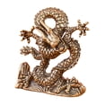 thumbnail image 2 of Mini Estatua artesanal de Dragón mayimx adorno de latón escultura Feng Shui para decoración del hogar, 2 of 9