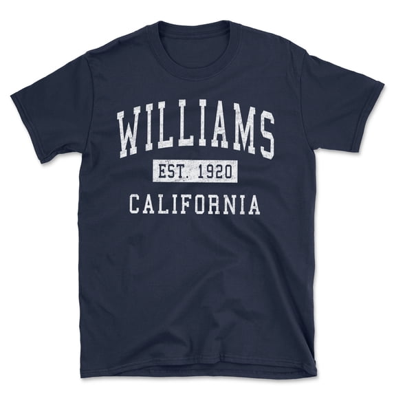 Williams California Classic Established Men's Cotton T-Shirt