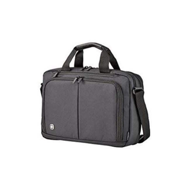 Victorinox Swiss Army 601366 Source Laptop Briefcase Black Fits Up To A 14 in. Laptop Walmart