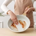 thumbnail image 3 of LOVEVERNonstick Ceramic Frying Pan with Lid 8/ 9. 5/ 11/ 12. 5 Inch Omelet Pan Skillet  PFAS/ PTFE/ PFOA Free Healthy Non- toxic Chef‘ s Pan Induction Compatible Egg Pan with Heat Resista, 3 of 6