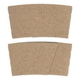 thumbnail image 2 of Restpresso Kraft Paper Coffee Cup Sleeve - Fits 12 / 16 / 20 oz Cups - 1000 count box, 2 of 10