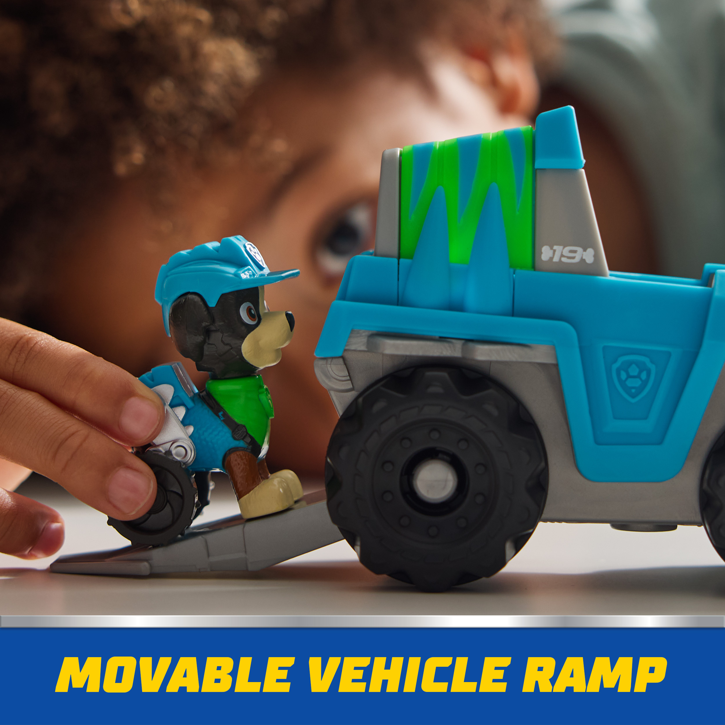 PAW Patrol Dino Rescue Truck with Collectible Rex Figure photo 4