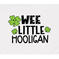 thumbnail image 3 of Inktastic St. Patrick's Day Wee Little Hooligan with Clovers Baby Bandana Bib, 3 of 4