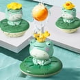 thumbnail image 2 of Juguetes de baño con rociador de agua eléctrico flotante, rociador de rana giratorio, juego de ducha para niños, juguetes de natación HOBabycomo imagen15 zhangmengya unisex, 2 of 2