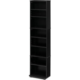 Wave 110-CD Organizer Rack, Media Storage Tower with Solid