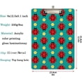 thumbnail image 2 of FMSHPON Ladybirds Yellow Flowers Clipboard Hardboard Wood Nursing Clip Board and Pull for Standard A4 Letter 13x9 inches, 2 of 5