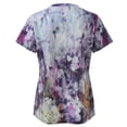 thumbnail image 4 of Hauts à Manches Courtes pour Femmes Mode Été Imprimé Ordinaire T-Shirt à Manches Courtes Col Rond pour Femmes T-Shirts d'Été pour Femmes Mode, 4 of 5