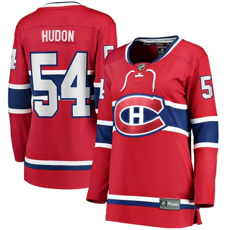 Charles Hudon Montreal Canadiens Fanatics Branded Women's Home Breakaway Player Jersey -