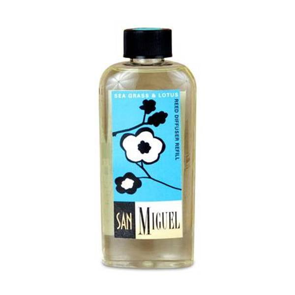 San Miguel 6 oz Seagrass and Lotus Diffuser Fragrance Oil Refill