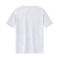 thumbnail image 5 of BELTNOV Men's Short Sleeve T-Shirts Casual Summer Loose Fit Round Neck Breathable Basic Tee Shirt White, 5 of 7