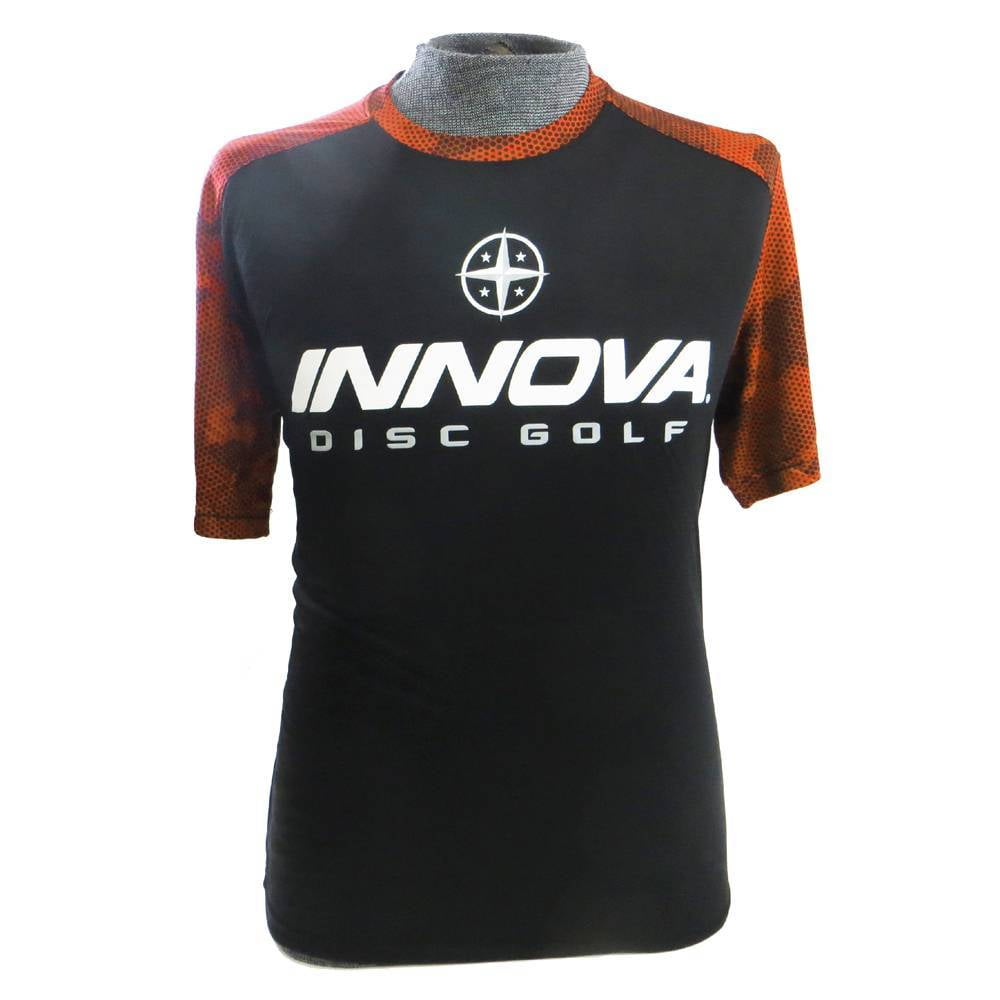 Innova Rising Star Hex Camo Short Sleeve Performance Disc Golf Jersey