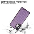 thumbnail image 4 of Galaxy A13 4G/5G 6.5" Wallet Case, Allytech Crossbody Shoulder Carrying Purse Cover RFID Blocking Card Slots Holder Flip PU Leather Stand Shockproof Case for Samsung A13 2022, Purple, 4 of 7