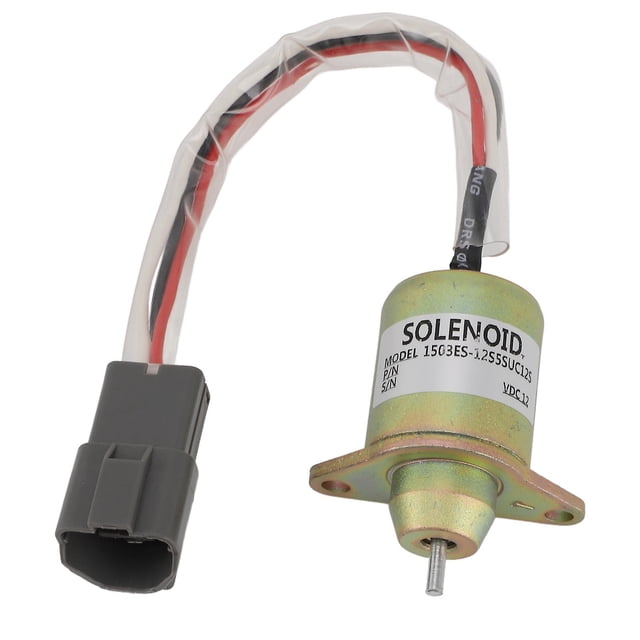 1503ES 12S5SUC12S 12V Fuel Shutdown Shut Off Sole for Generator Engine Accurate Operation