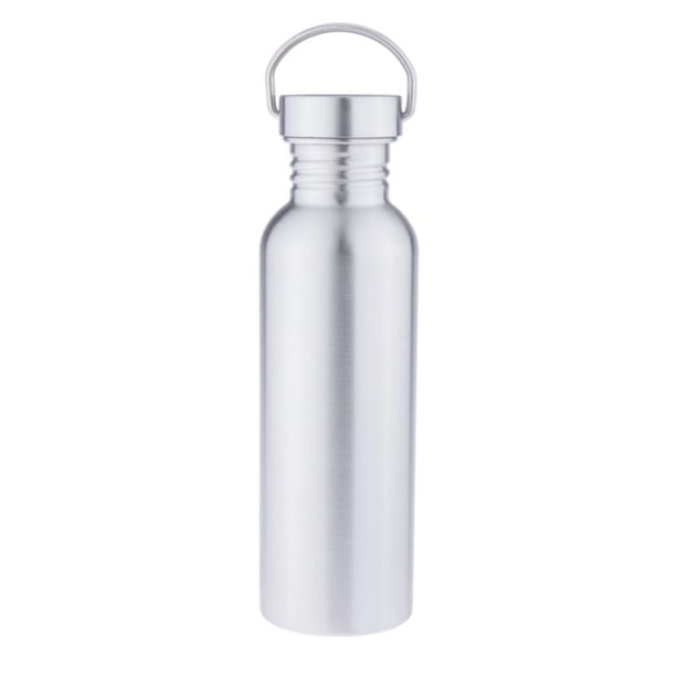 Botella de agua con tapa - Botella de agua de acero inoxidable Hervidor de agua para hombres Mujeres al aire libre Senderismo Gimnas Baoblaze Botella de agua de acero inoxidable