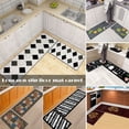 thumbnail image 2 of PENGXIANG Kitchen Printed Non-Slip Carpet Kitchen Rug Soft Absorbent Kitchen Mat Doormat Carpet 16”x24” 16”x47”, 2 of 10