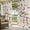 Beige, variant on Colorful Polka Dot Outdoor Curtains for Patio Waterproof, Grommet Outdoor Privacy Panels, Cartoon Cute Abstract Graffiti Weatherproof Outside Curtains for Porch/Cabana 54"Wx108"L, 2 Panel