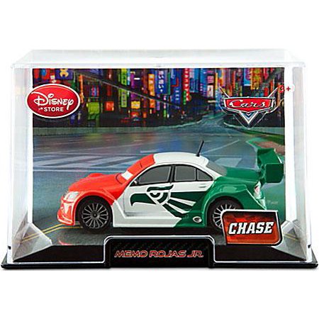 Memo Case - Disney Cars 1:43 Collectors Case Memo Rojas Jr. Diecast Car