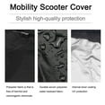 thumbnail image 5 of Ashata Professional Eldly Mobility Scooter Storage Cover Wheelchair Waterproof Rain  Wheelchair Rain, 5 of 8