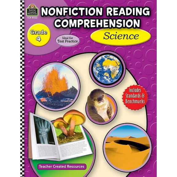 Nonfiction Reading Comprehension: Science, Grade 4, (Paperback)
