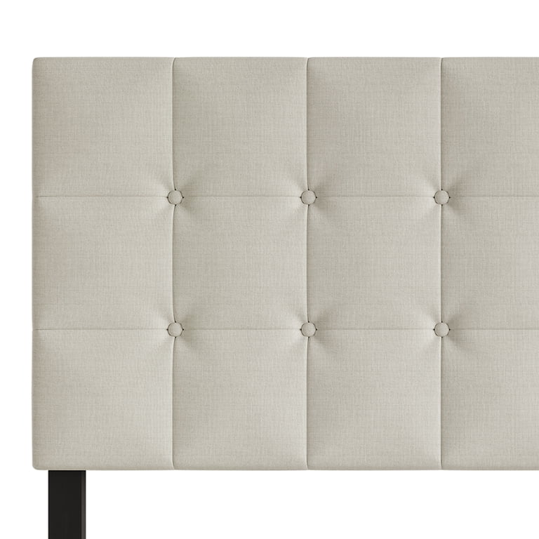 Castle Place Queen Headboard, Square Button Tufted photo 4