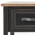 thumbnail image 4 of SAFAVIEH Aiden Contemporary Rustic Console Table w/ 3 Drawers, Black/Oak, 4 of 5
