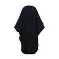 thumbnail image 6 of KAUOD Girls 2 Piece Muslim Prayer Dress with Hijab 𝐈slamic Kids Flower Pattern Crew Neck Pullover Dresses Eid Abaya Clothes, 6 of 9