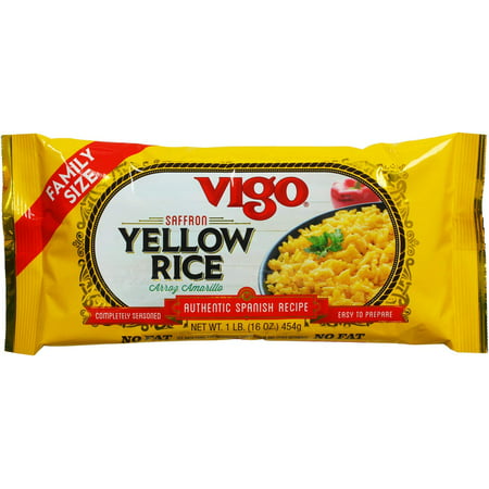 Vigo Yellow Rice with Saffron (Spanish style) 16 oz Family
