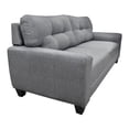 thumbnail image 4 of Sofa El Bazar Store Sidney Lino Gris Plata 3 Plazas Modular Moderno, 4 of 5