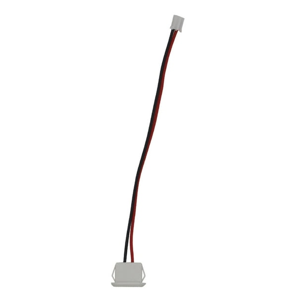 Conector USB Cable de alimentación puerto de carga rápida a 2 pines reemplazo de alambre núcleo de alambre de cobre fácil de instalar DIY 3A Blanco Hugo Cable de energía