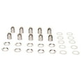 thumbnail image 4 of 3 Pin XLR Male Jack Socket Connector, D Series Size Heavy Duty Flexible 10 Set XLR Cable Male Socket Base  For Mic, 4 of 8