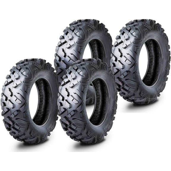 Set 4 Roadguider ATV UTV Tires 25x8-12 25x8x12 6PR