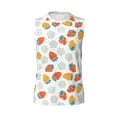 thumbnail image 6 of Lsque Floral Strawberr Print Men's Cotton Blend Sleeveless Muscle Shirts (S-3XL)- Moisture Wicking, Odor Protection, UPF 30+,XX-Large, 6 of 8