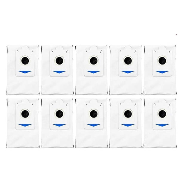 Pack of 10 Automatic Dirt Disposal Bag Set Dust Bag Non-woven Fabric Material Vacuum Cleaner Bags for X2 X2Pro Models