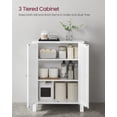 thumbnail image 5 of Armario de almacenamiento VASAGLE para baño con 2 estantes ajustables, 5 of 5