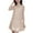 Beige, variant on Women's Dresses Midi Tank Top Dress with Round Neck Sleeveless Lightweight Solid Basic Simple Essentials Summer Beach Fashion Club Vacation Casual Outfit Plus Size