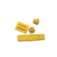 thumbnail image 1 of Rubber Screw Cap Cover Set Replacement For DS Lite For NDSL Game Consol Screw Feet Rubber Pad Yellow, 1 of 5