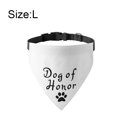 thumbnail image 2 of Bandana para perros de boda, paquete de 2, bufanda para perros, anuncio de compromiso para perros y gatos, 2 of 6