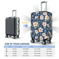 thumbnail image 2 of Luggage Cover Anti Scratch, Flower Print G Elastic Suitcase Protector Fits 18-32 Inch Luggage, 2 of 2